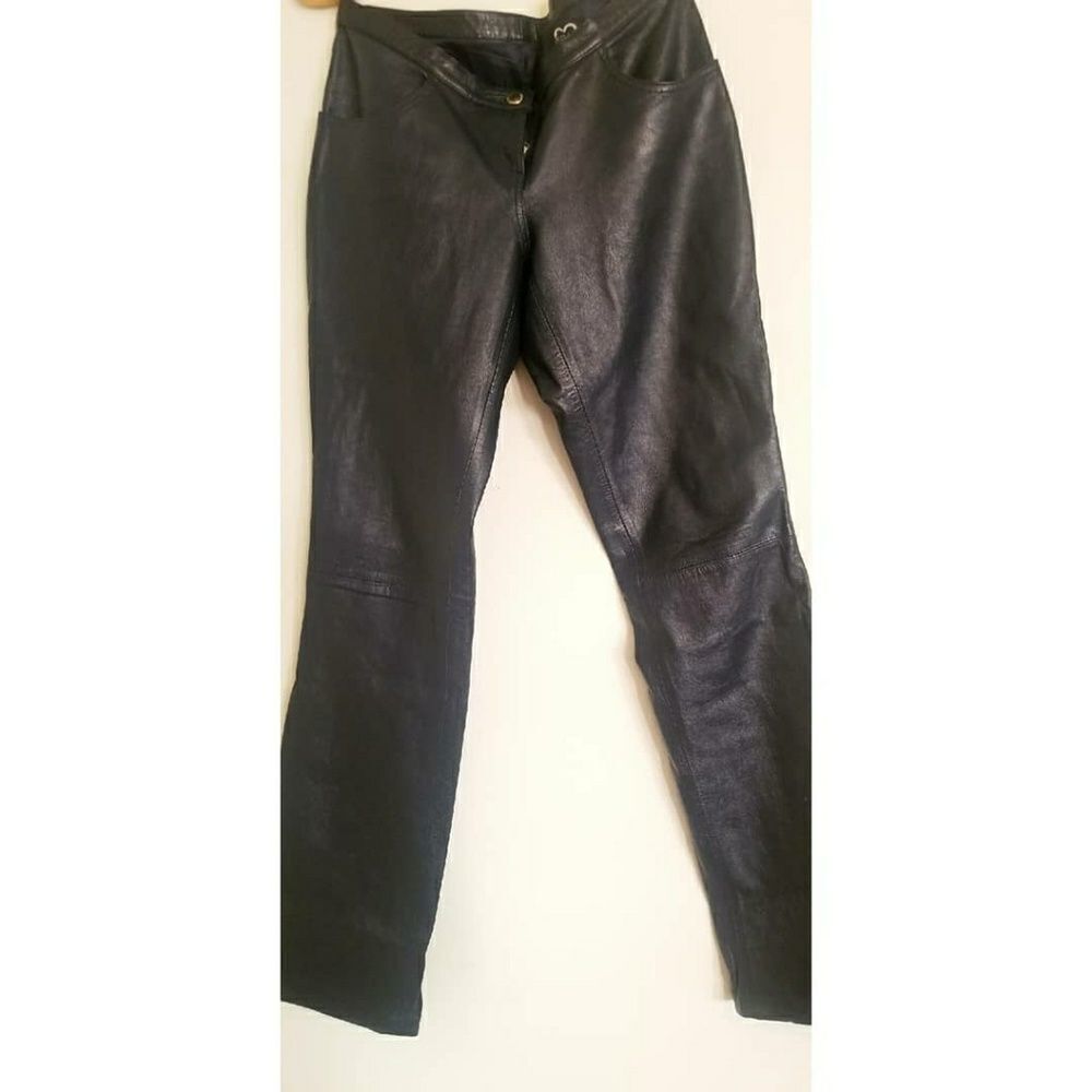 Vintage leather XOXO pants